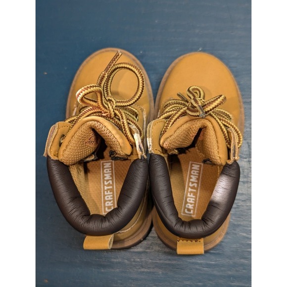toddler boys Craftsman Waterproof boot 7M Shoes Kids Childs - Picture 6 of 8